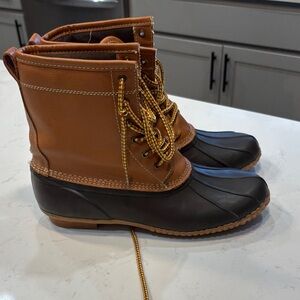 Target Men's Brown and Black Snow Boots